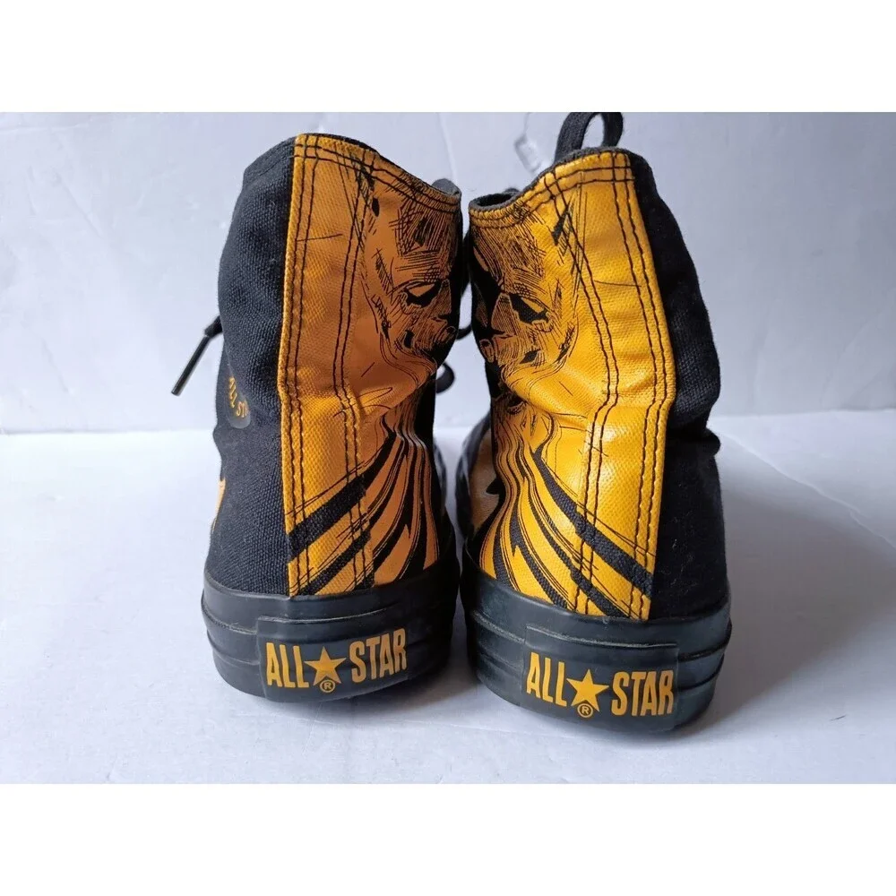 Converse All Star Chuck Taylor Batman Shoes Men's 9 All Over Print High Top